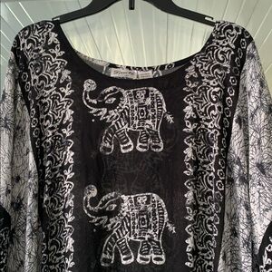 Maxi Lounge/Vacation/Cruise/Beach/Boho Tropical Summer Wear One Size 54” Long